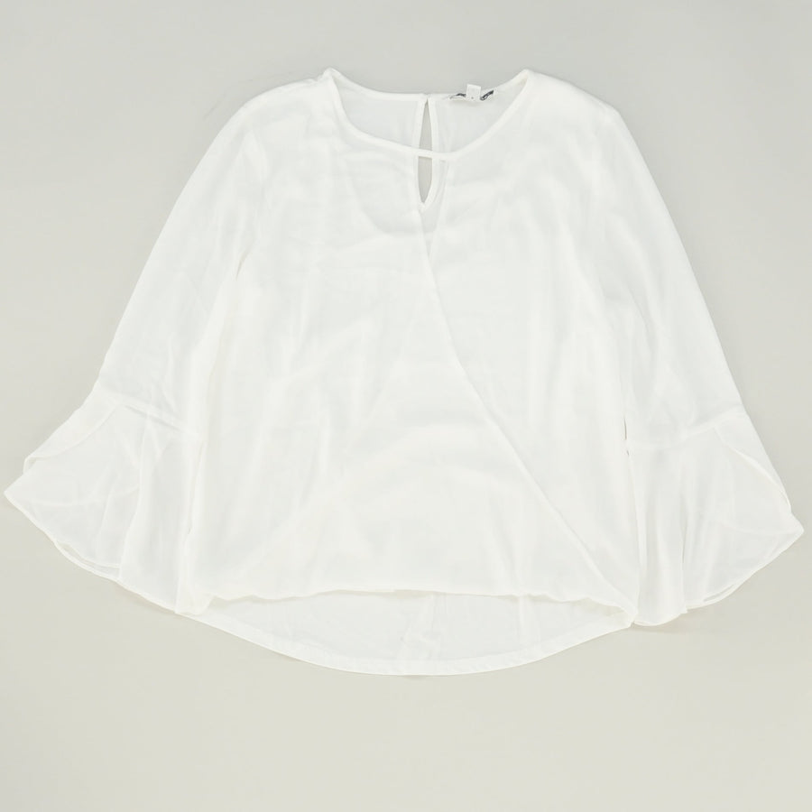 White Long Sleeve Blouse