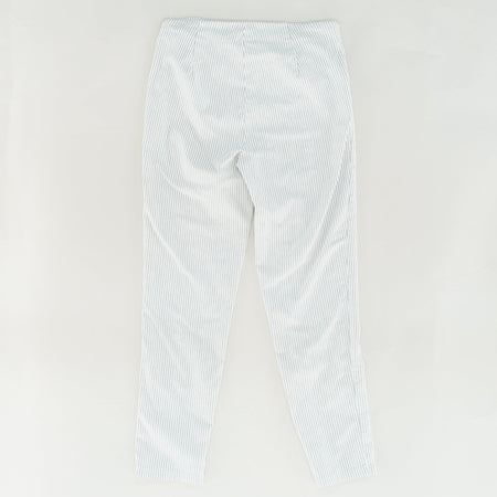 White Striped Chino Pants