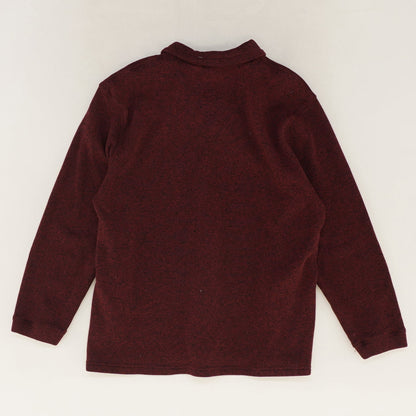 Burgundy Active Pullover