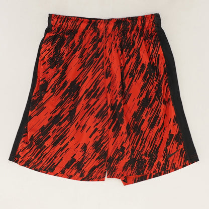 Red Graphic Active Shorts