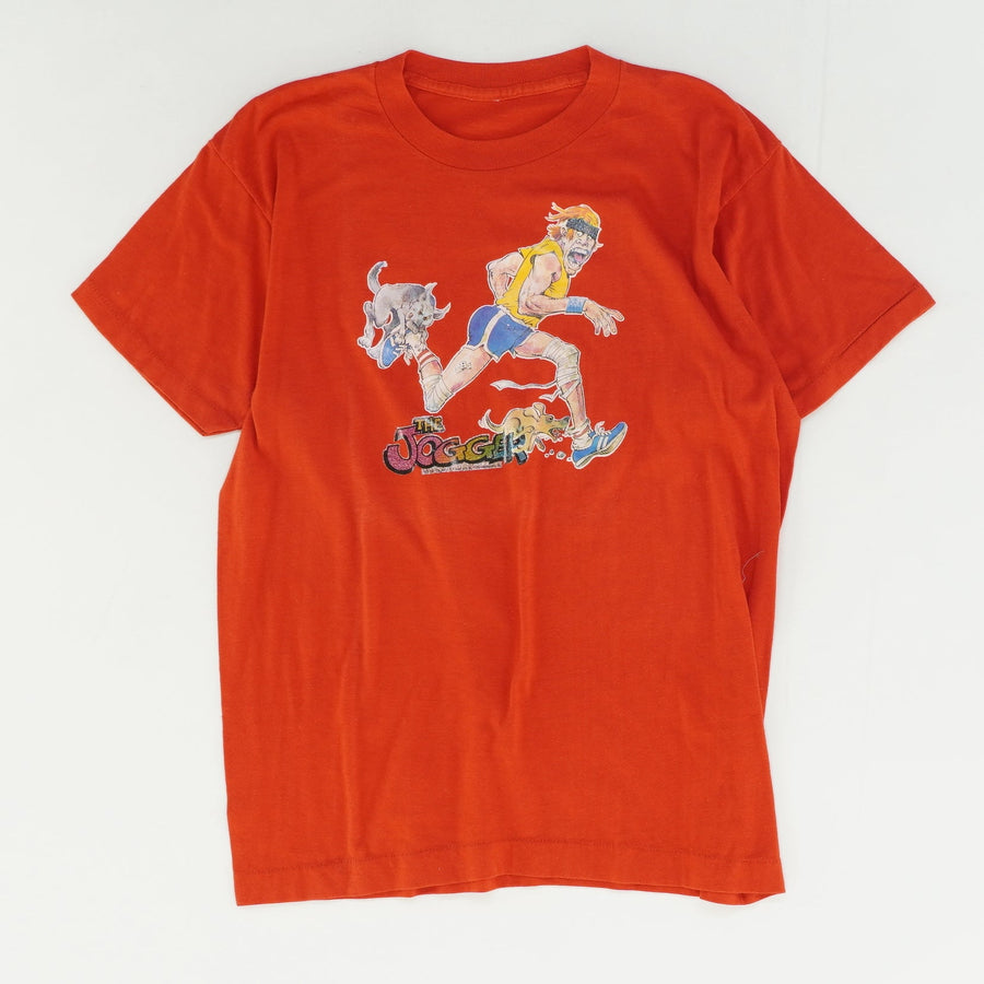 1979 "The Jogger" Mort Drucker T-Shirt in Red