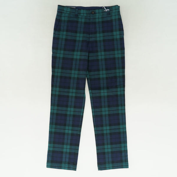 Blue Holiday Plaid Pants Size Youth 18