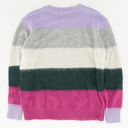 Multi Color Striped Pullover Sweater
