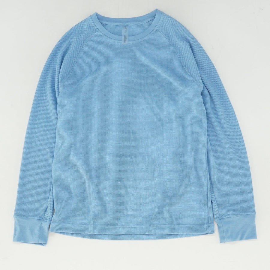Blue Crewneck Pullover Sweater