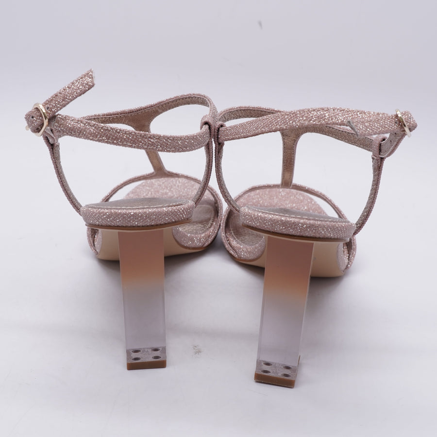 Platino Rosa Block Heel Size 9.5, 10, 11