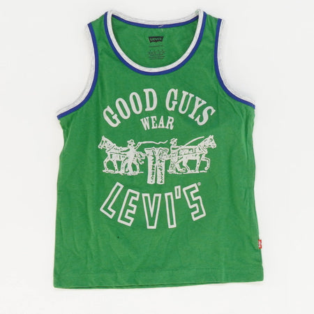 Good Guys Green Tank Top Size Youth 7Y
