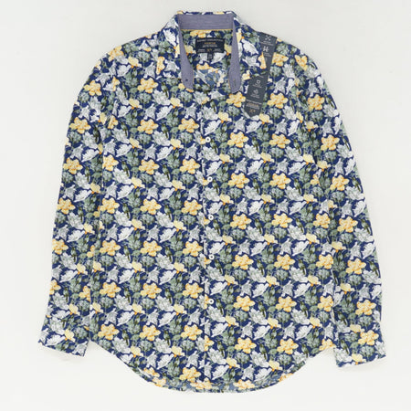 Multi Floral Long Sleeve Button Down Shirt