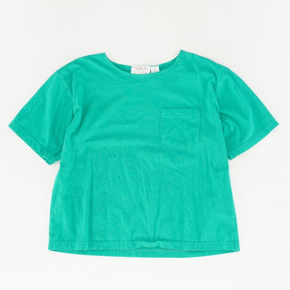 90's Green Crewneck Pocket T-Shirt