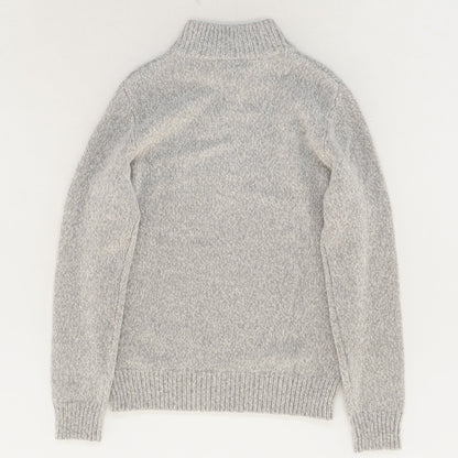 Gray 1/4 Zip Sweater