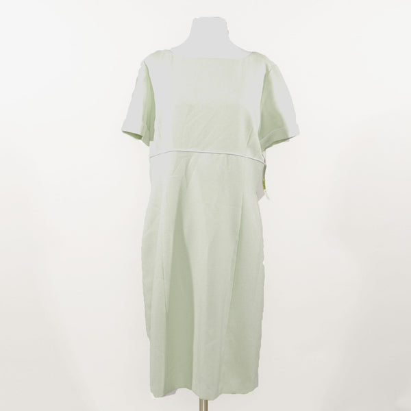 Pale Green Midi Dress Size 16