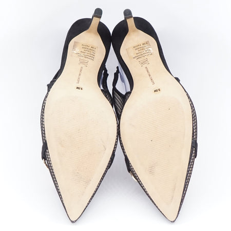 Carynn Pointed Toe Mesh Kitten Heels - Size 6.5, 8.5, 9.5