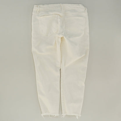 White Capri Jeans