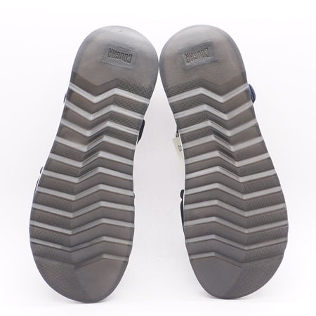 Leona Leather Sandals in Indigo Size 7, 10