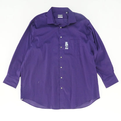 Purple Long Sleeve Button Down Shirt