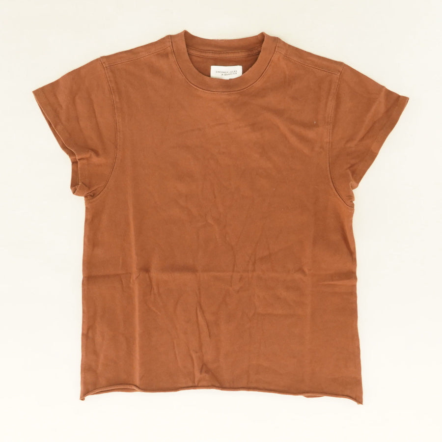Aster Crewneck T-Shirt in Sunbaked