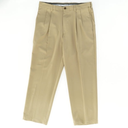 Cool Pro Classic-Fit Pleated Khakis