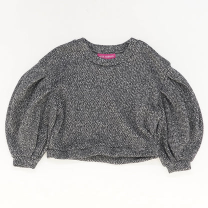 Black Crewneck Pullover Sweater