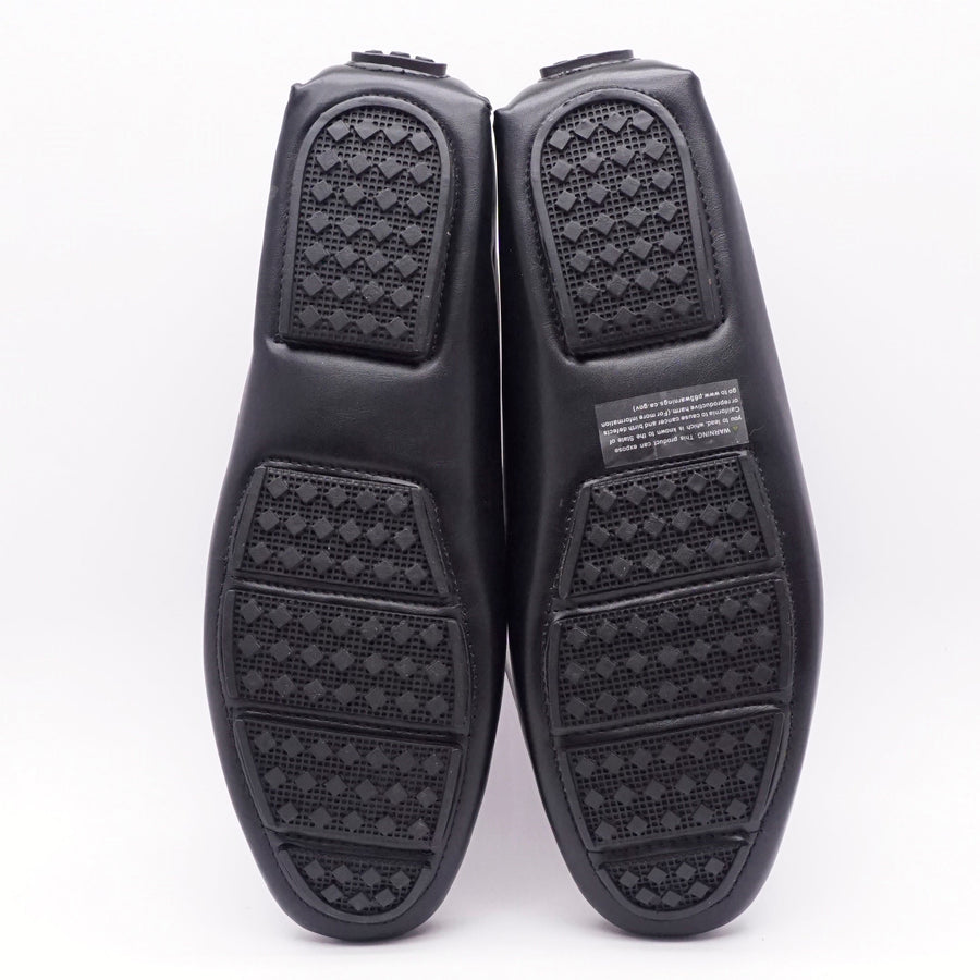 Black Slip-On Shoes