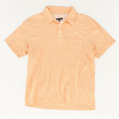 Orange Short Sleeve Polo