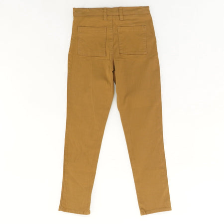 Slim-Fit Classic Khaki Pants in Tobacco
