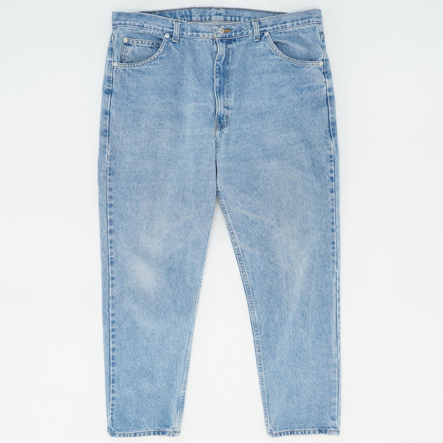 90's Slim Leg Denim Jeans in Light-Wash
