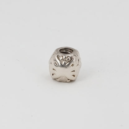 Sterling Silver Butterfly Bead Charm