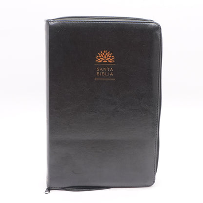 Black Leather Santa Biblia