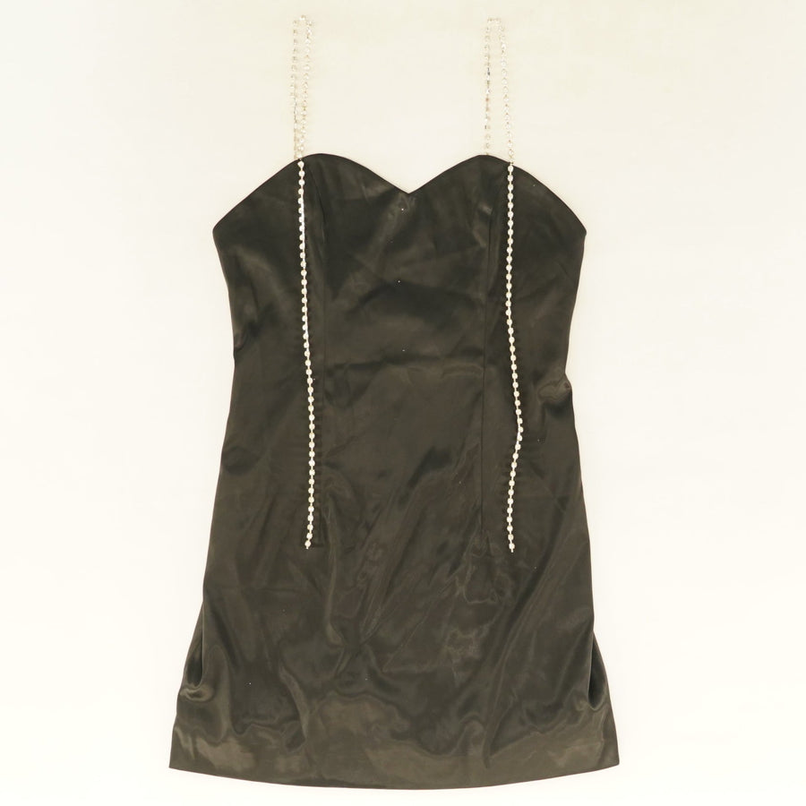 Black Embellished Mini Dress - Size XS/S