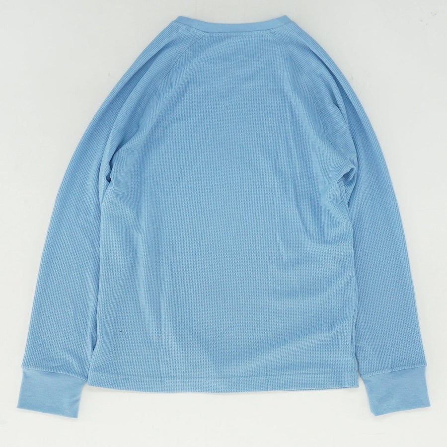 Blue Crewneck Pullover Sweater