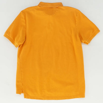 Orange Short Sleeve Button Down