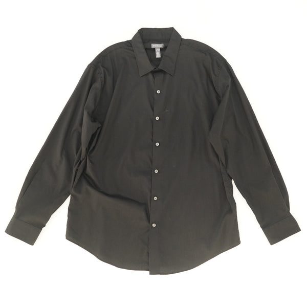 Black Striped Button Down Shirt