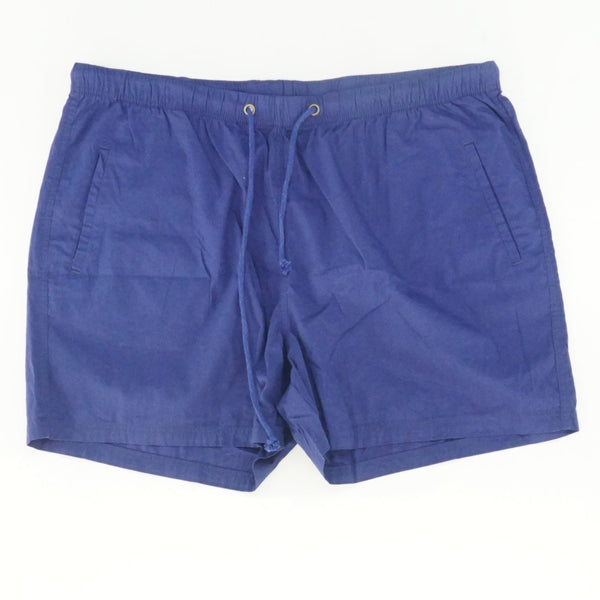 Blue Chino Shorts With Draw String