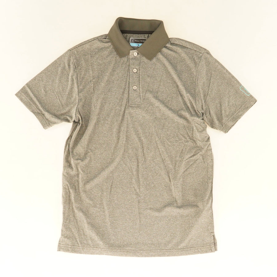 Gray Performance Polo - Size S, M, L