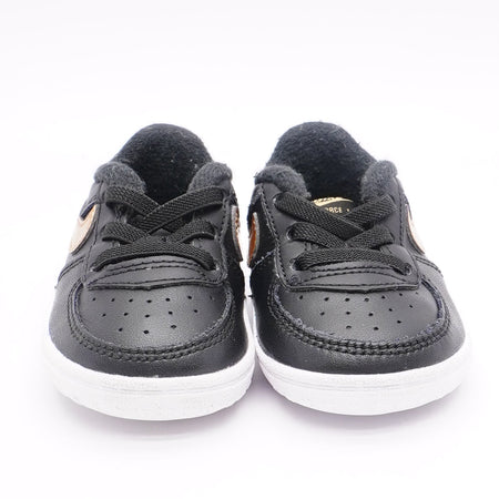 Air Force One Crib Sneakers In Black Size 3T