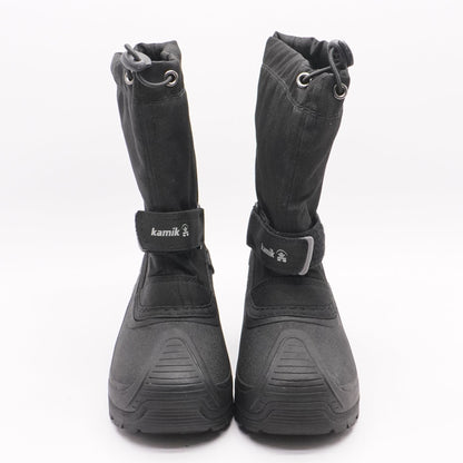 Black Textile Boots