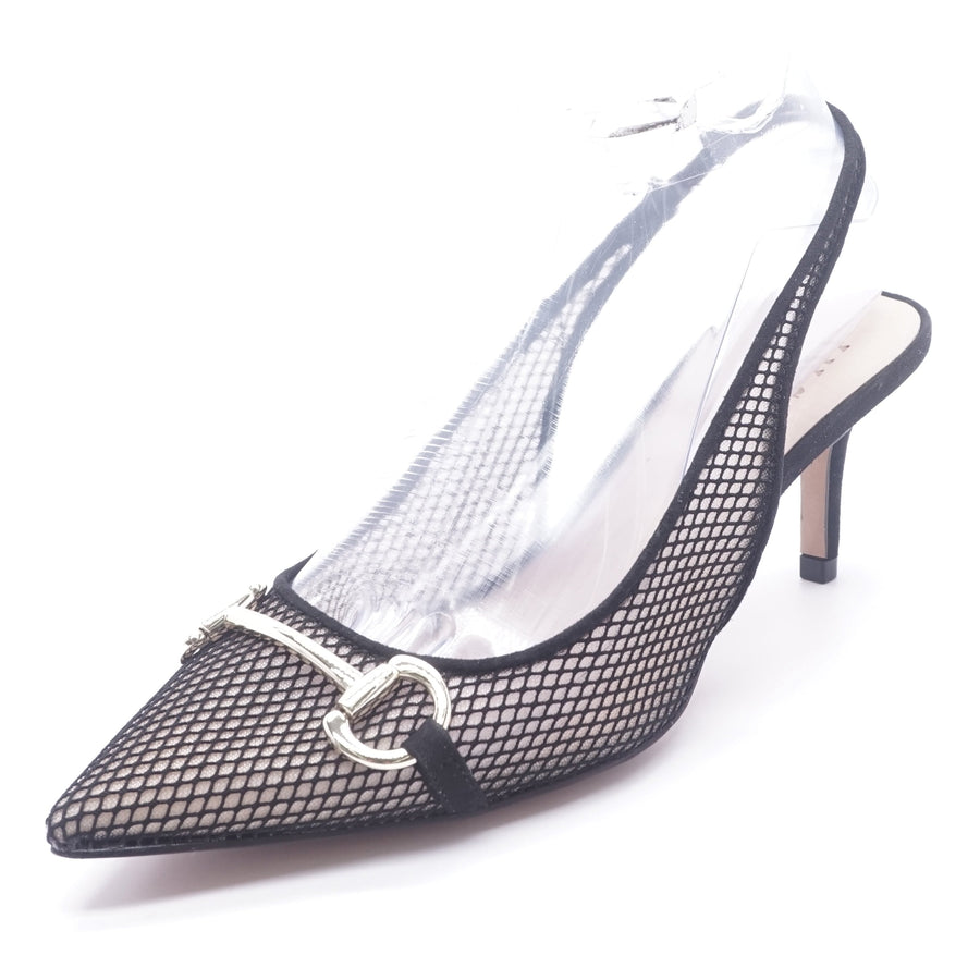 Carynn Pointed Toe Mesh Kitten Heels - Size 6.5, 8.5, 9.5