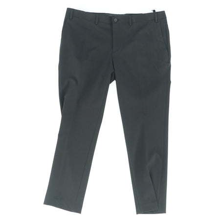 Slim-Fit Black Suit Pants Size 38x30